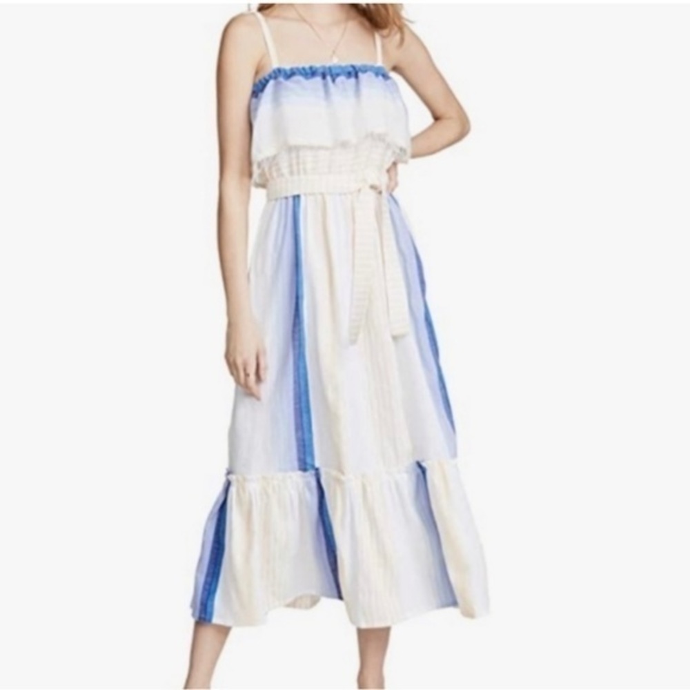 NWT LEMLEM Biftu Ruffle Dress XS